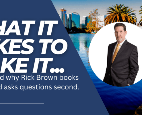 What it takes to make it - Rick Brown